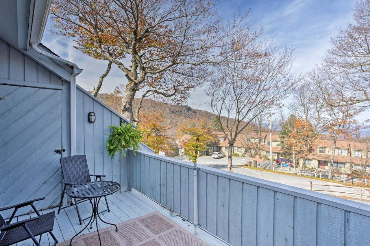 Pet-Friendly Beech Mountain Condo Steps To Slopes Exteriör bild